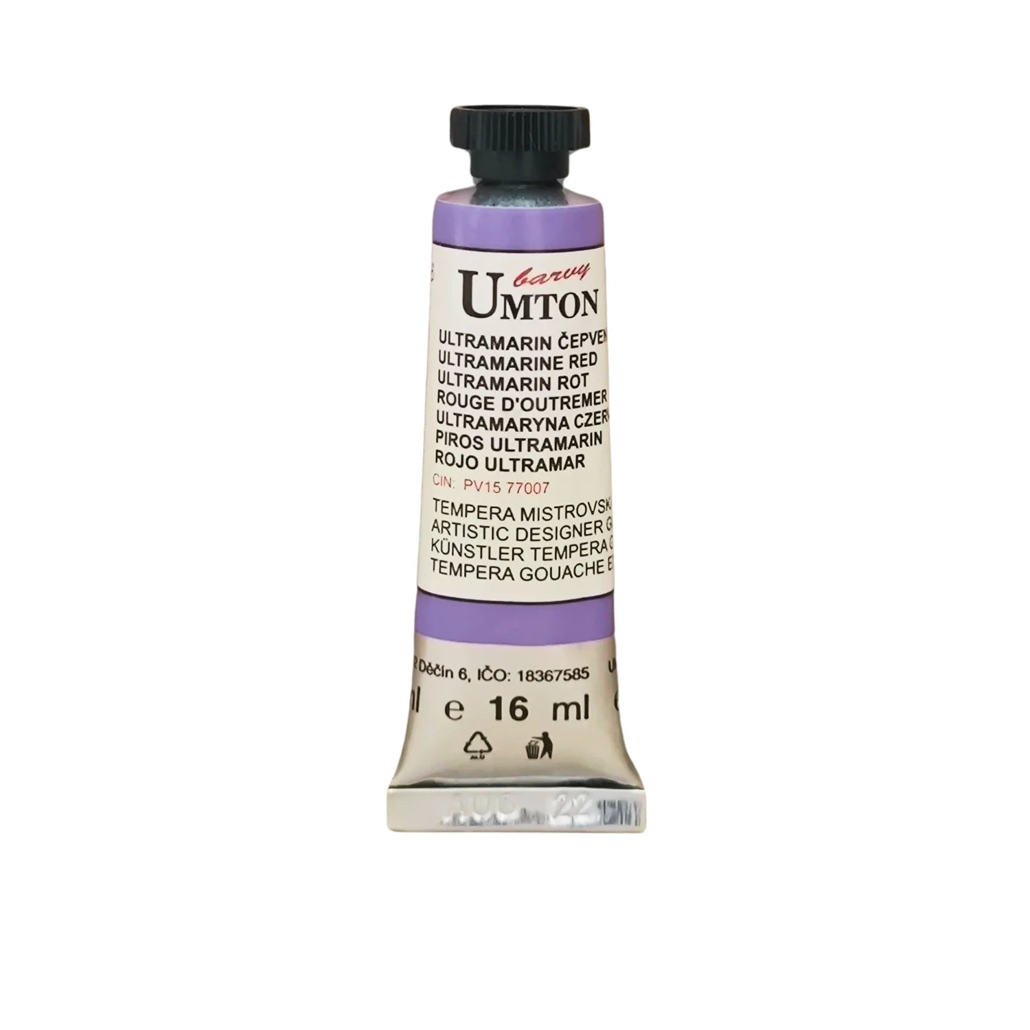UMTON Gouache-Farben Ultramarin Rot