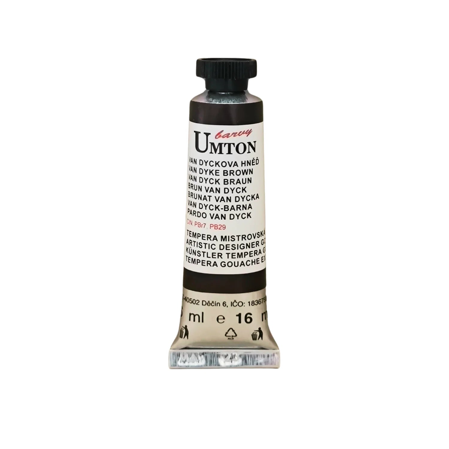 UMTON Gouache - Van Dyke Brown