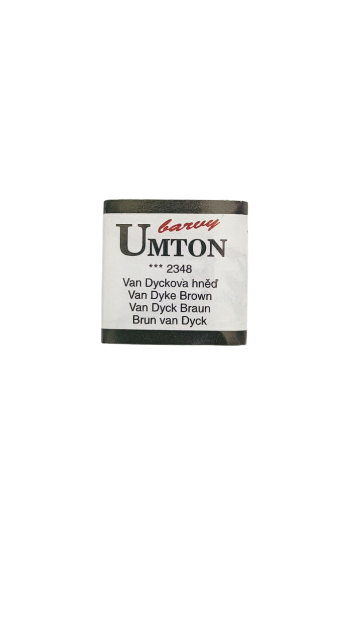 UMTON watercolor - Van Dyke Brown