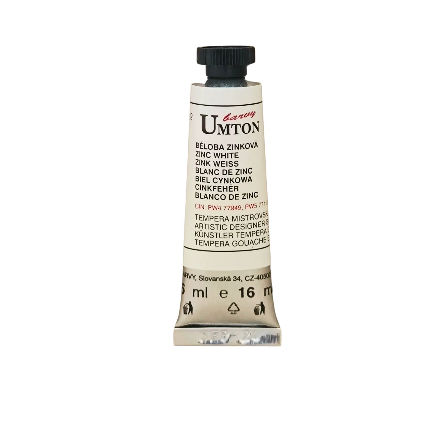 Umton Gouache Zinkweiß