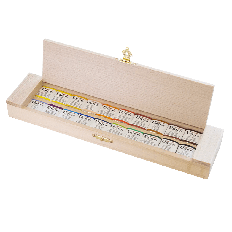 UMTON Watercolours Wood 20x2,6ml - Profi Art Supplies - Umton